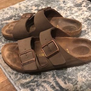 Brown Birkenstocks